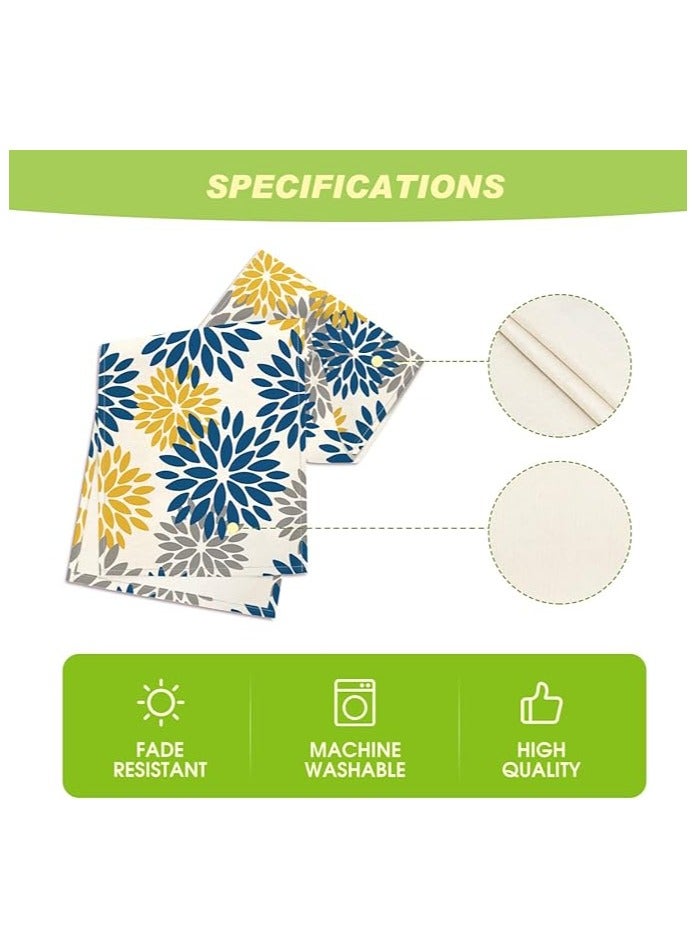 Intex Curtains House Intex Home Linen Velvet Floral Table Runner -  Luxe Textured Fabric For Dining, Special Occasions & Home Décor - Soft, Washable - 1 Piece - Image 4