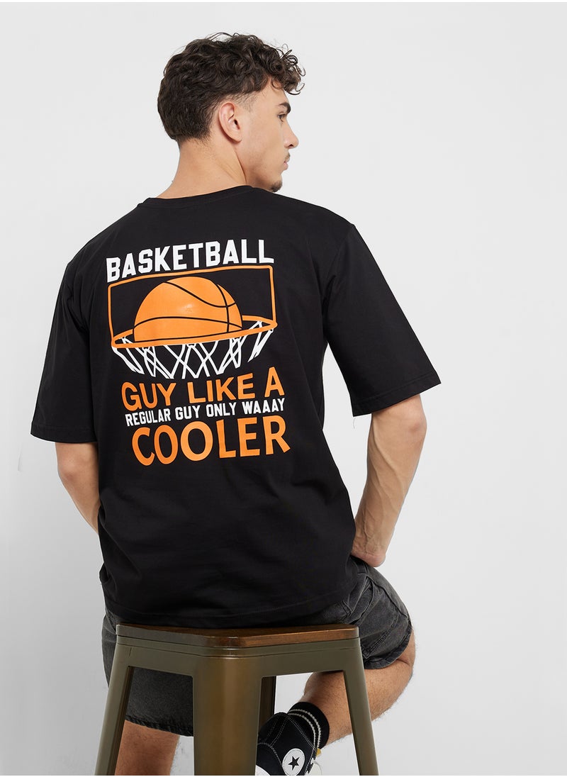 Seventy Five Back Print T-Shirt  - Image 1