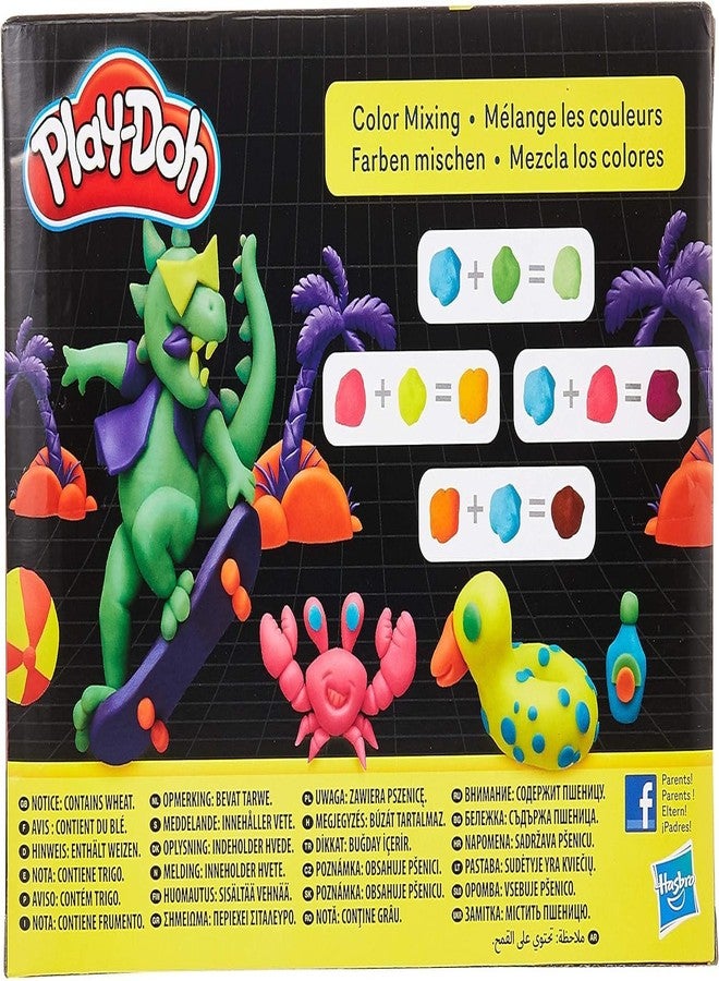 PD Play Doh 8 Pack Bundle: 2-8 Packs of Neon Compound - Image 4