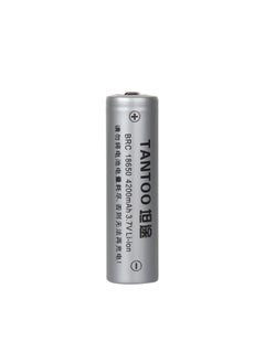 Generic 18650 Rechargeable Lithium Battery 4200 MA Large Capacity Memory-free Strong Light Flashlight Charging Treasure Built-in Battery-Color:18650 Lithium Battery-4200 MA (pointed)  - Image 2