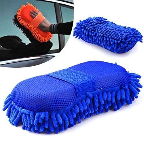 Palshiv 2 in 1 CarMicrofibre Chenile Duster with Sponge & Grip - Image 3