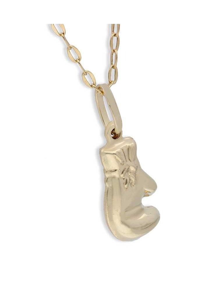 FK Jewellers - Gold Necklace (Chain with Boxing Glove Pendant) 18KT - FKJNKL18KU1119 - Image 1
