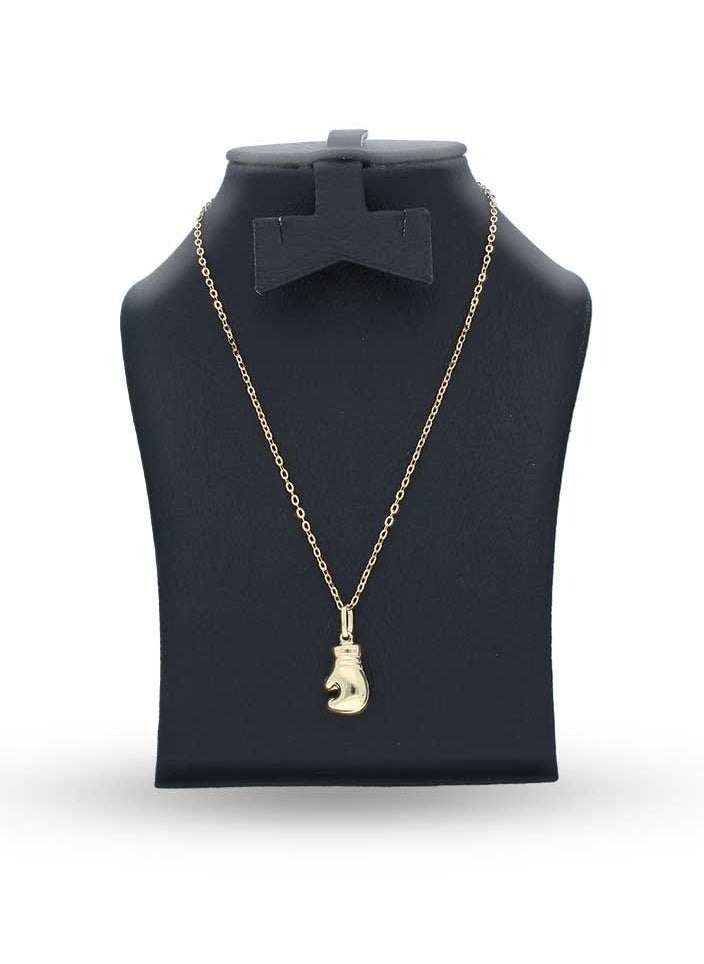 FK Jewellers - Gold Necklace (Chain with Boxing Glove Pendant) 18KT - FKJNKL18KU1119 - Image 1