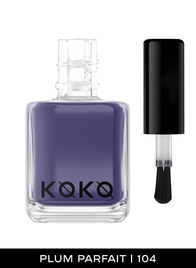 KOKO GLOSSY NAIL POLISH PLUM PARFAIT - Image 2