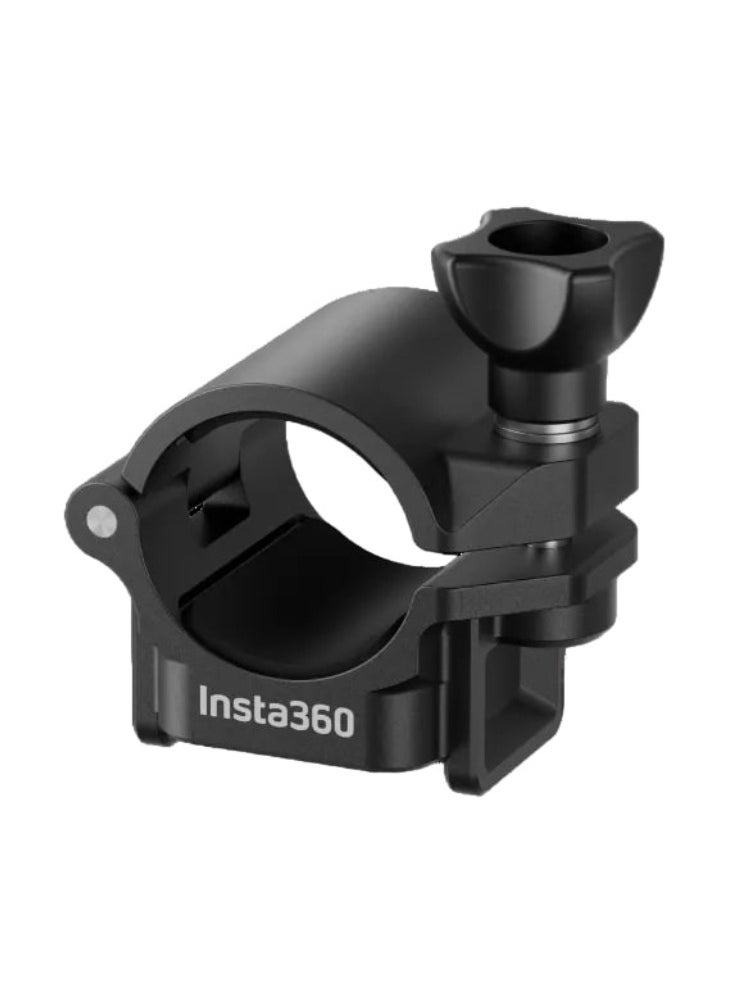 Insta360 - Selfie Stick Ring Mount -  Compatible with Insta360 X4, GO 3S, Insta360 Ace Pro, Insta360 Ace, GO 3, X3, ONE RS (Twin/4K), GO 2, ONE X2, ONE R, ONE X - Black - Image 1