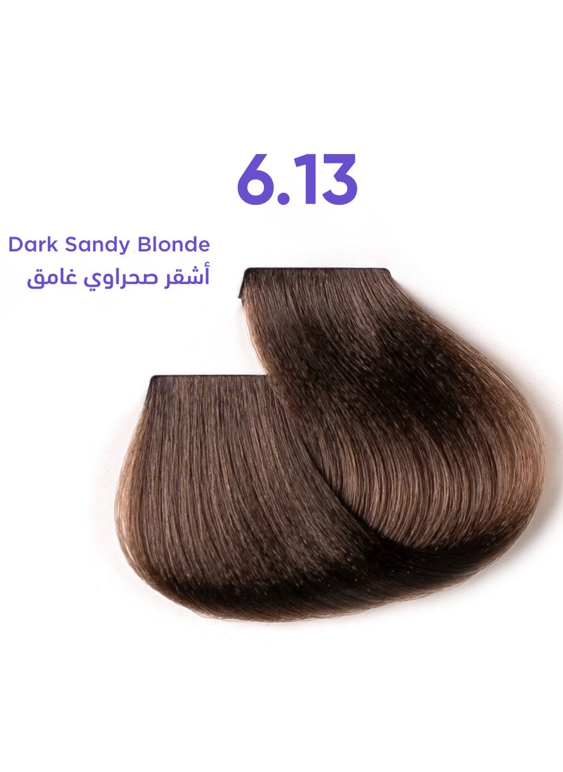 وان بي - صبغة الشعر تريس تونز من 1B المعززة بالتيروسين أشقر صحراوي غامق (6.13) 100 مل - Image 1