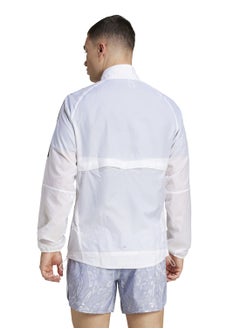 Adidas Own The Run 3 Stripe Jacket  - Image 2