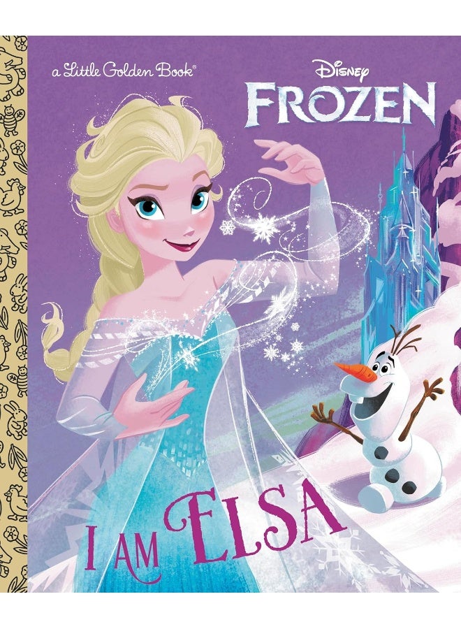 I Am Elsa (Disney Frozen) (Little Golden Book)
