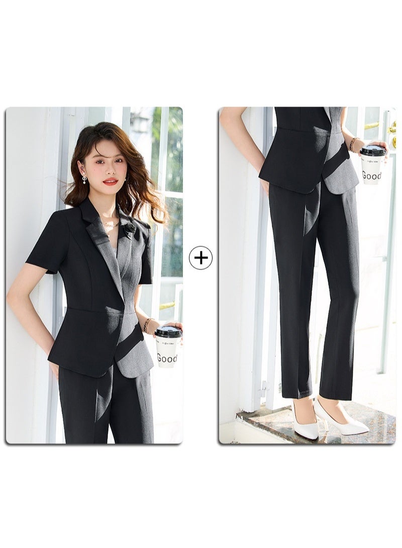 Shougu New Fashionable Casual Ms Suit Set  - Image 1