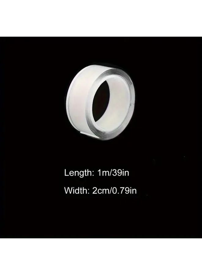 2 Rolls Nano Double Sided Tape Reusable Washable Strong Adhesive - Image 4