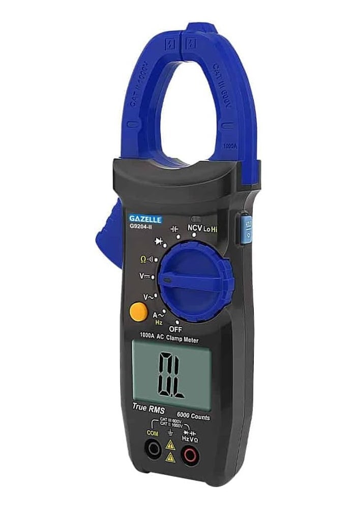 Gazelle Gazelle AC Digital Clamp Meter 1000A - Image 3