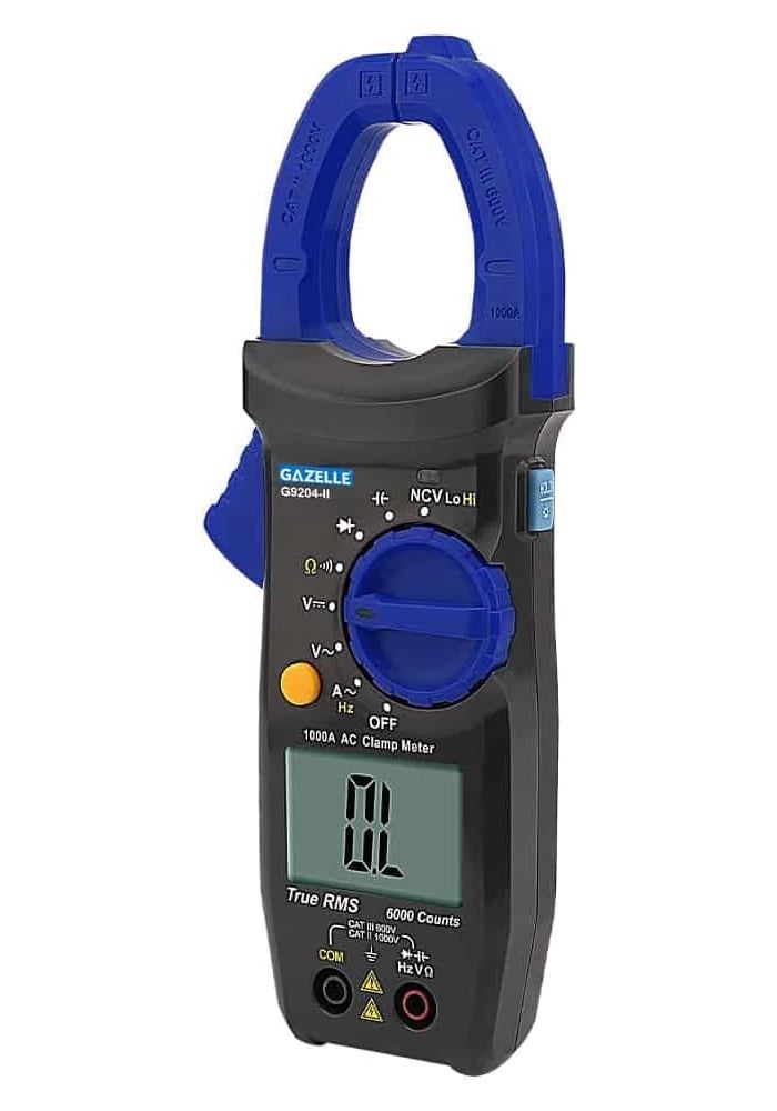 Gazelle Gazelle AC Digital Clamp Meter 1000A - Image 2