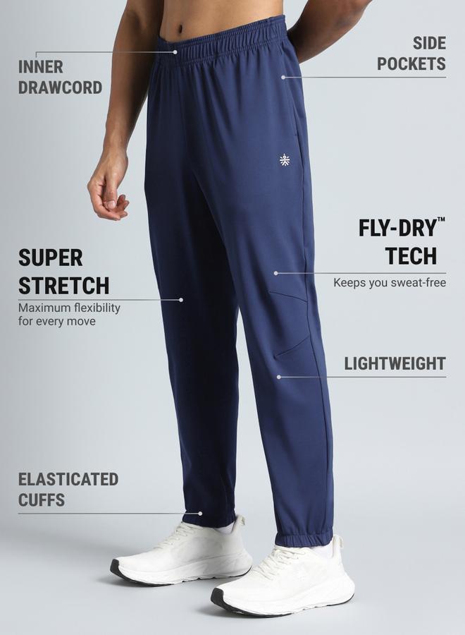 Cult Men Navy Running Essential Joggers - Image 5