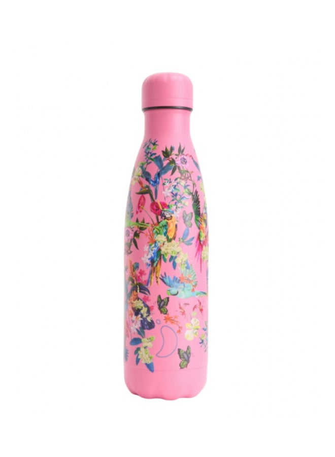 Chilly's | Water Bottle | Tropical | 500ml | Macaw Madness - Image 1