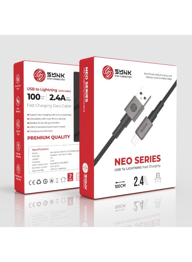 SYNK Neo USB-to-Lightning Data Cable - Image 2