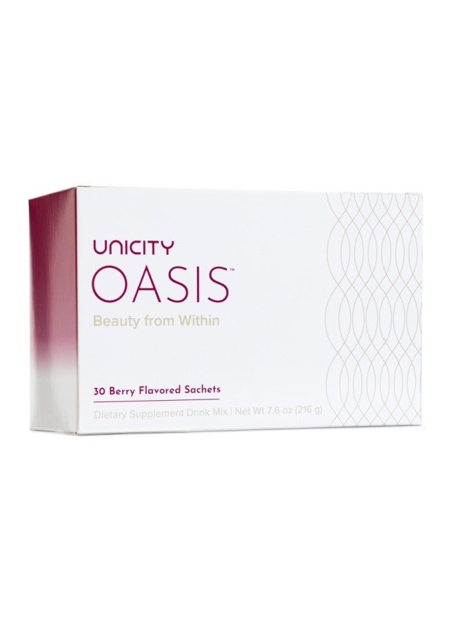 Unicity OASIS 30 Sachet Berry Flavor - Image 1
