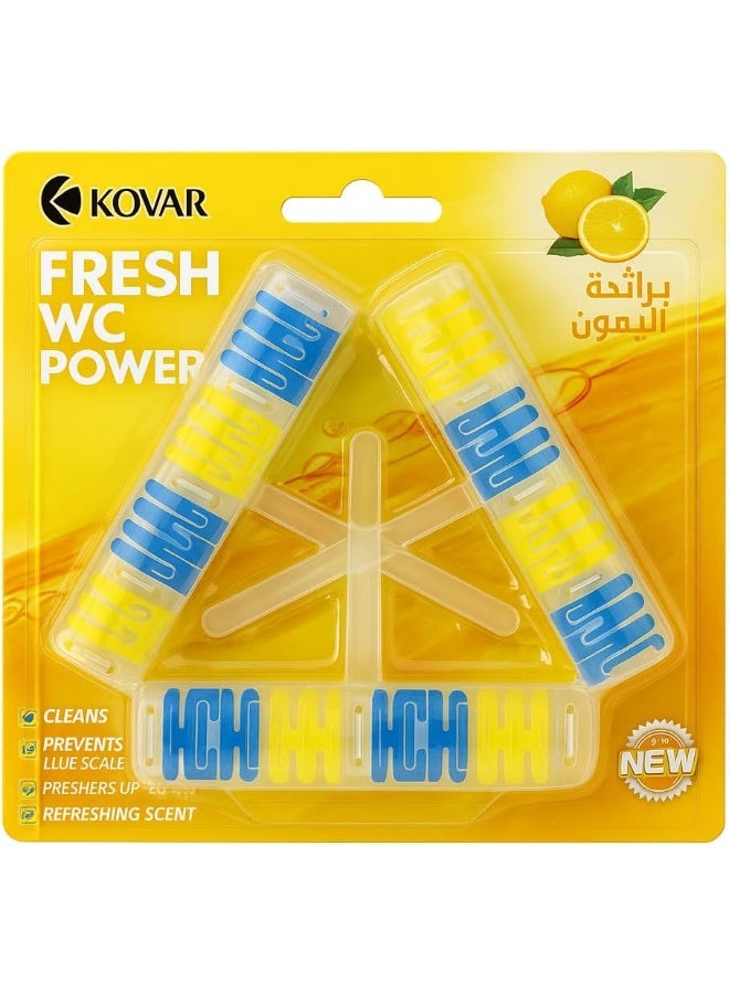 KOVAR Fresh WC Power Toilet Bowl Cleaner, Ocean Breeze Scent, 28-Day Freshness - Image 1