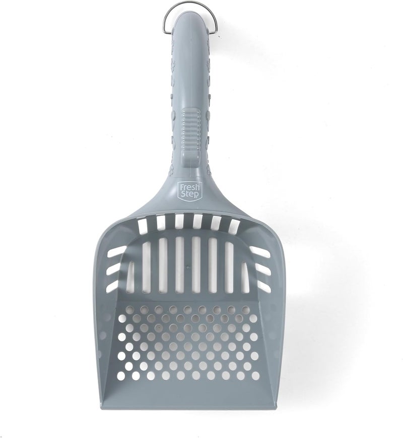 Fresh Step All In One Litter Scoop - Fast and Easy to Use Cat Litter Scooper - Deep Shovel Ergonomic Handle Grip Kitty Litter Scooper to Scoop Away Cat Litter - Image 1