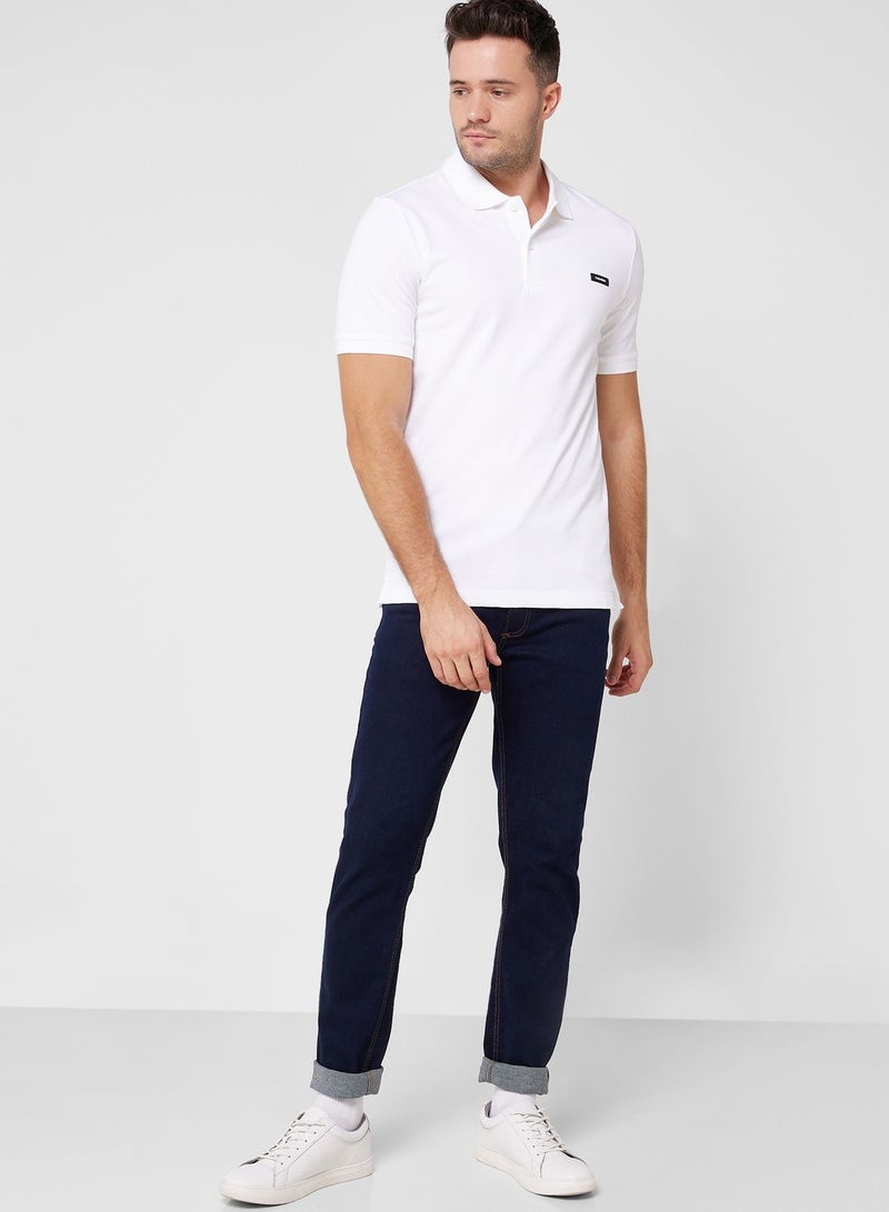 CALVIN KLEIN Logo Pique Polo  - Image 4