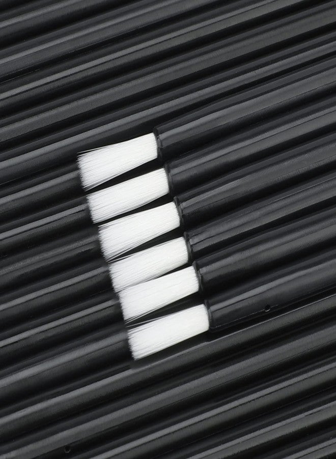 G2PLUS Lip Brushes, 50Pcs Disposable Lip Gloss Wands, Portable and No-Clean Lipstick Applicator, Nail Polish Brushes Makeup Tool for PYO Cookie Paint, Painting, Detail Brush - Image 3