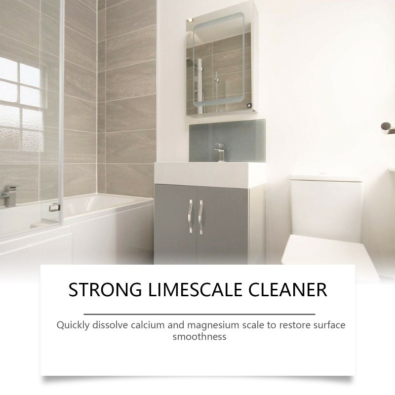 Jakehoe Bathroom Descaler Neutral Formula Protects Surface Shine Suitable For Shower Heads, Tiles, And Metals - Image 5