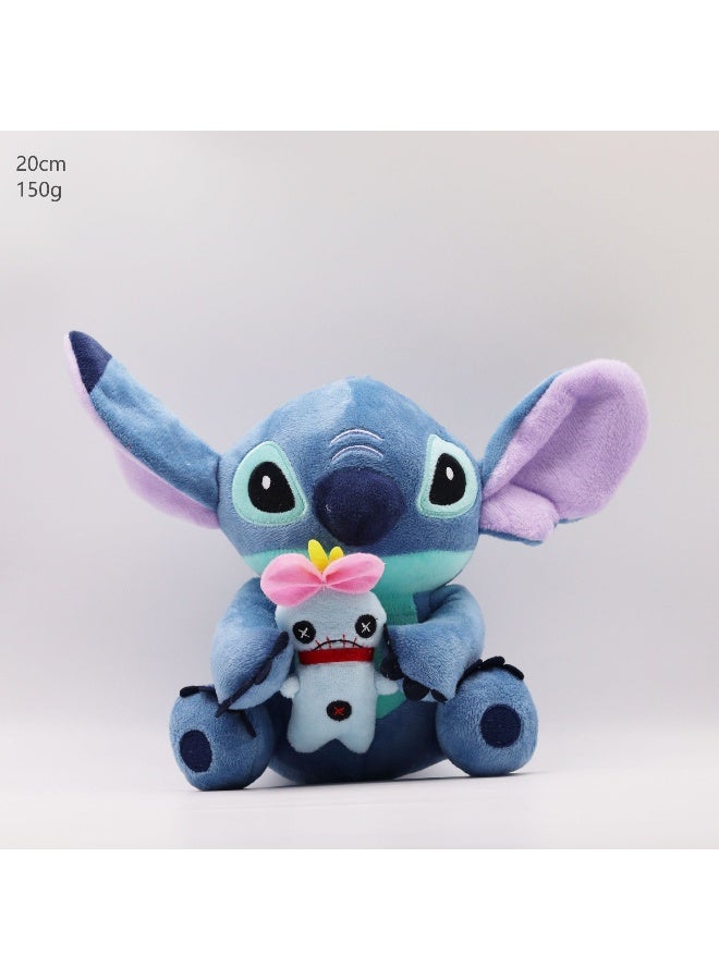xozgdovg Stitch Plush Toy - Lilo u0026 Stitch Keychain Premium Doll 