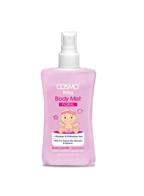 Baby Body Mist Floral FragranceFor Kids 100Ml