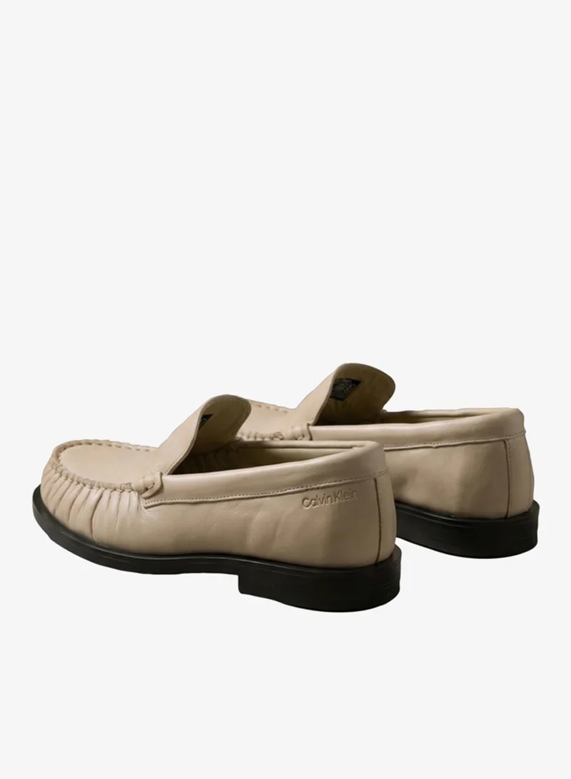 Calvin Klein  Thea - Leather Pleated Loafers for Women | Best Price UAE
