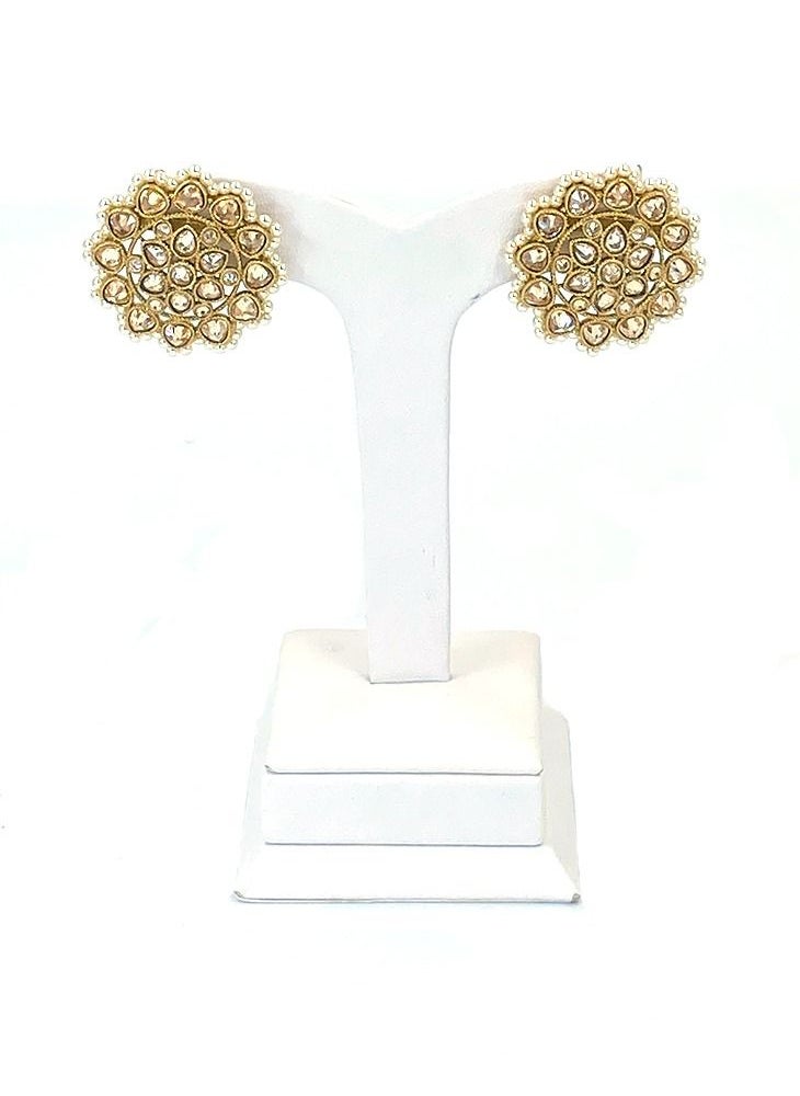 GOHONA - GOHONA Bollywood Style Indian Traditional Jhumka Earring for Women - Image 1