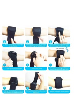 Generic Tennis Elbow Braces for Tendonitis and Tennis Elbow, Tennis Golfers Elbow Support Arm Band Pain Relief, Neoprene Wraps Tennis Elbow Support Band Relief，Suitable for men and women  - Image 4