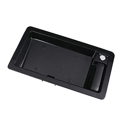 YRANZO Exterior Rear Door Handle for Ford 1992-2008 E150 E250 E350 Econoline Replace 6C2Z-15434A20-AA F6UZ-15434A20-AAA Back Cargo Door Handle with License Plate Tag Bracket 1PC - Image 4