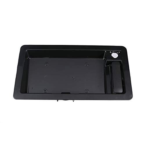 YRANZO Exterior Rear Door Handle for Ford 1992-2008 E150 E250 E350 Econoline Replace 6C2Z-15434A20-AA F6UZ-15434A20-AAA Back Cargo Door Handle with License Plate Tag Bracket 1PC - Image 2