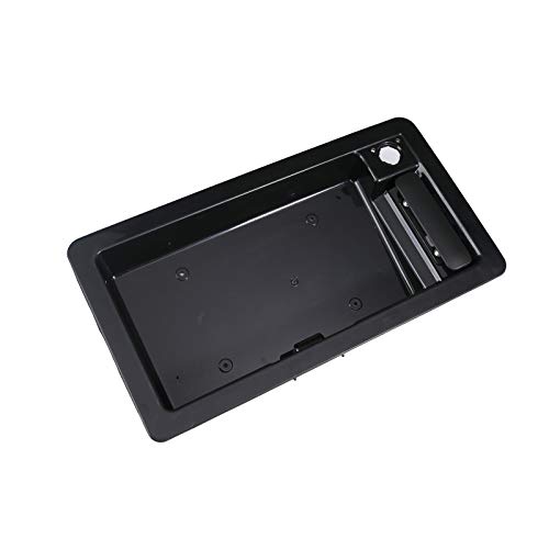 YRANZO Exterior Rear Door Handle for Ford 1992-2008 E150 E250 E350 Econoline Replace 6C2Z-15434A20-AA F6UZ-15434A20-AAA Back Cargo Door Handle with License Plate Tag Bracket 1PC - Image 3