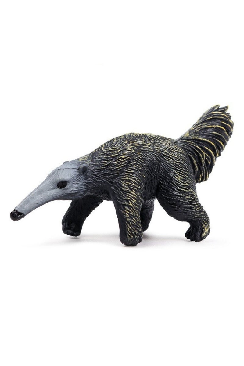 HALAMODO 3-Piece Badger and Anteater Animal Figures Set , Realistic Toy set , Wild Animal Ornaments, Jungle Zoo Cognitive Toys, Children's Birthday Party Gifts - Image 4