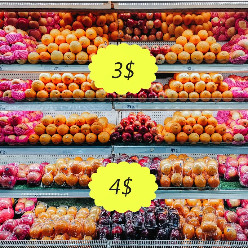 40PCS سعر العملي تسمية الفلورسنت ورقة السعر علامات الانفجار شكل التسمية - Image 4