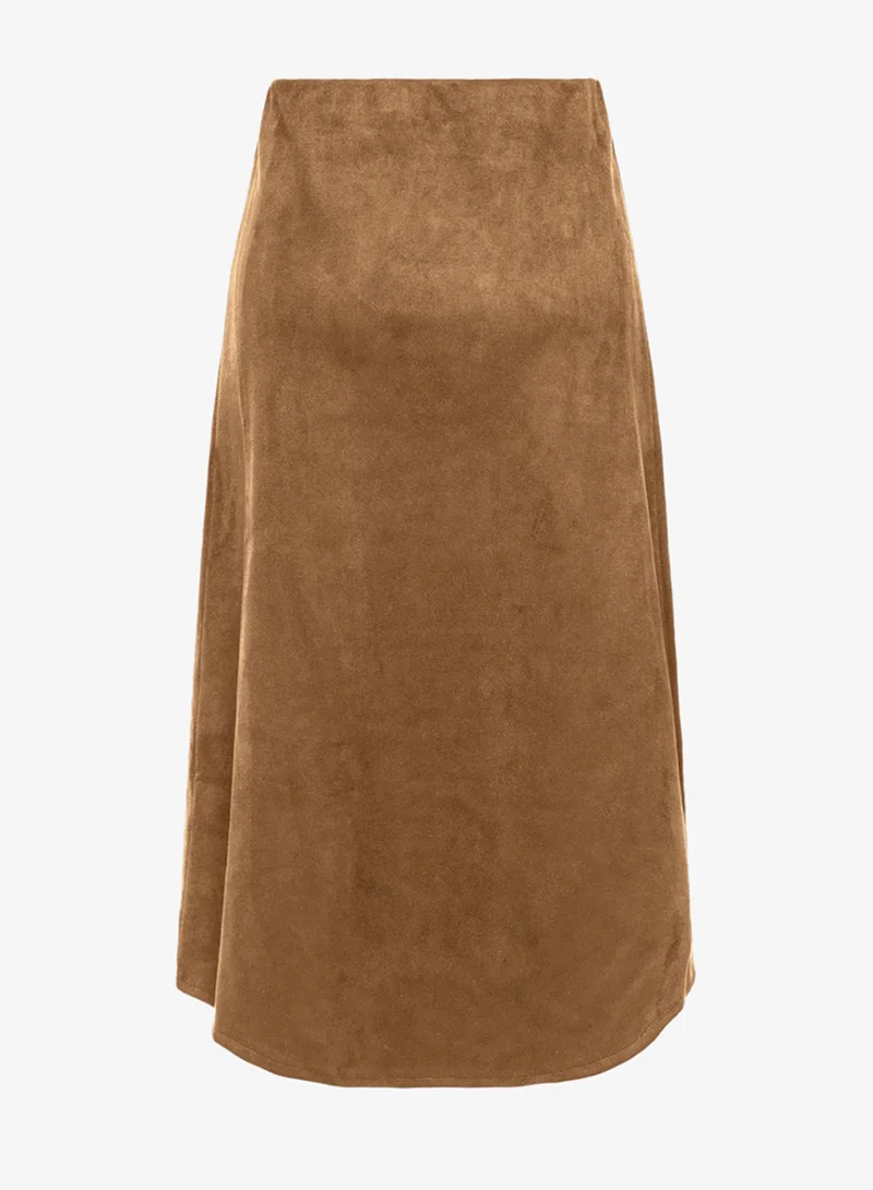 Only Casual Midi Leather Bodyscon Skirts