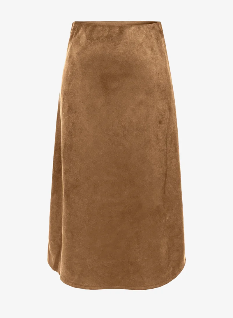 Only Casual Midi Leather Bodyscon Skirts