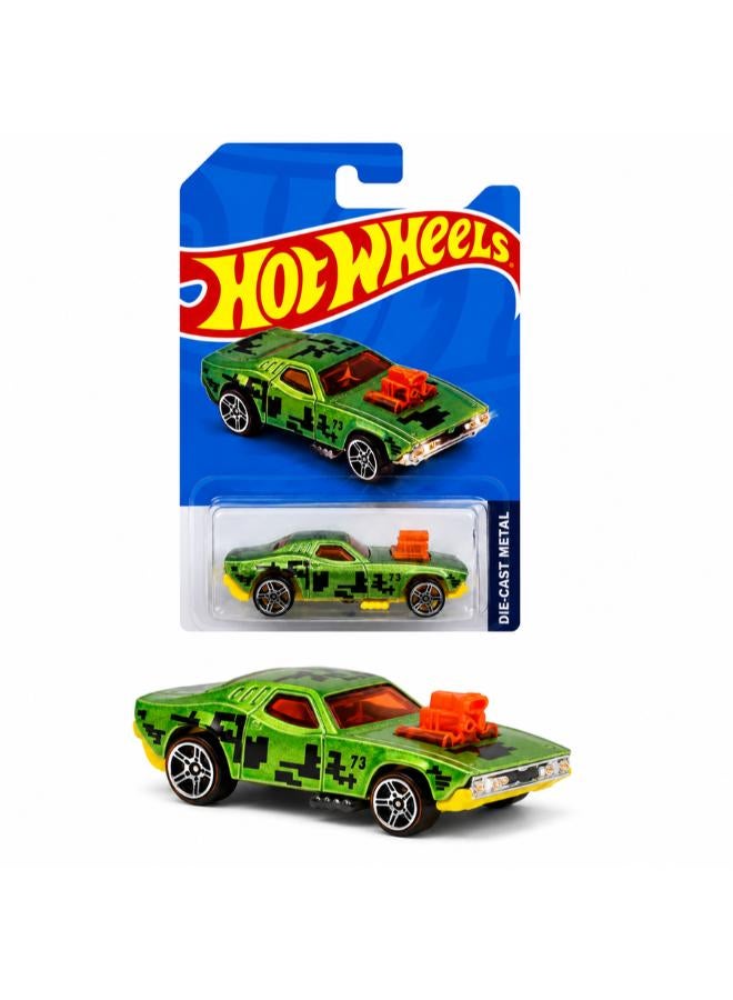 Green Muscle Die-Cast Toy Car 1:64