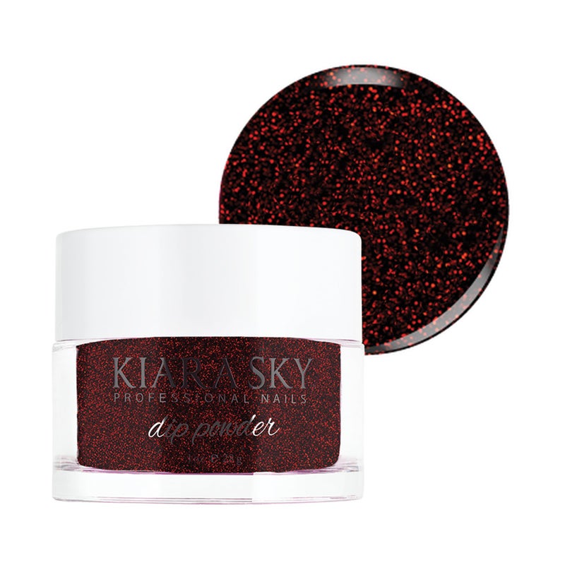 Kiara Sky Dip Powder Red Tones 1 oz Im Bossy