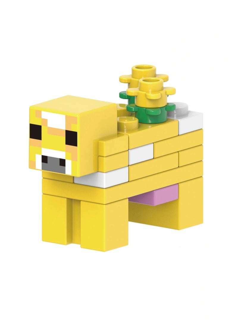 ماين كرافت مكعبات  شخصيات  - مجموعات لعبة مكعبات للأطفال شخصيات مكعبات أطفال للبنات مكعبات بنات مكعبات أطفال، العاب  تركيب، العاب أولاد، مكعبات العاب بنات، لعبة  بناء للأطفال شخصيات لعبة ل تركيبات مكعبات بناء مكعبات تركيب  لعبة بناء إبداعية بنات، ألعاب بناء للأطفال والدمى المميزة شخصيات - Image 3