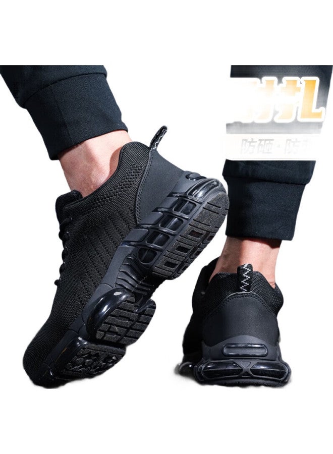 Jingtu Safety Shoes For Men, Steel Toe Cap, Puncture-Resistant, Breathable, Ultra-Light, For Summer Work And Construction, Model 3033, Size 38 - Image 3