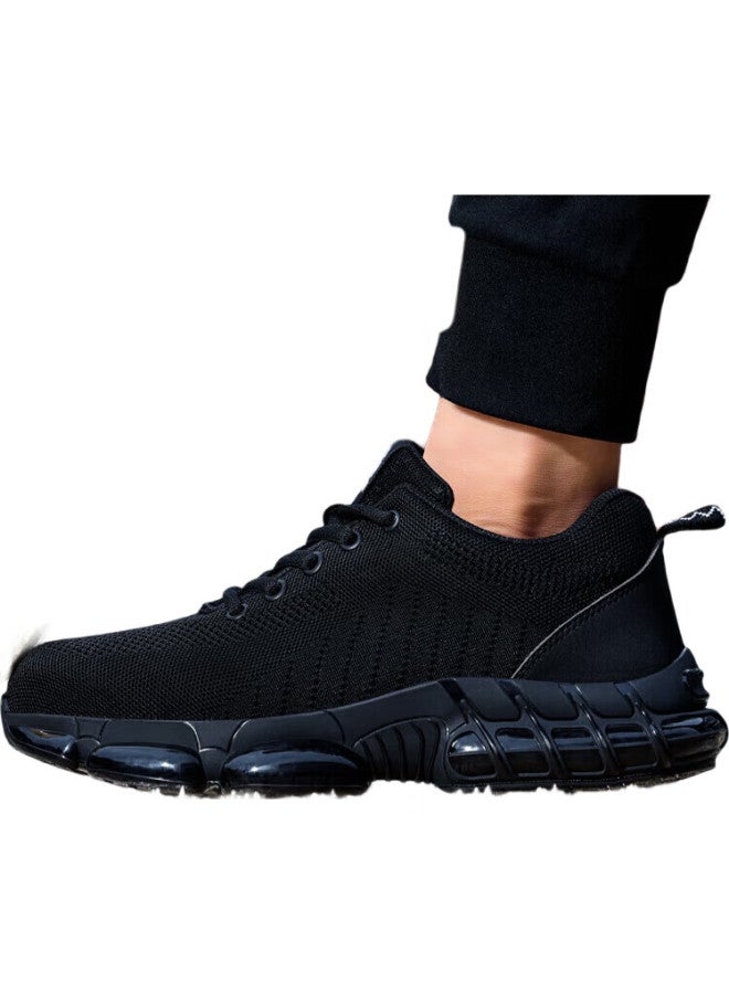 Jingtu Safety Shoes For Men, Steel Toe Cap, Puncture-Resistant, Breathable, Ultra-Light, For Summer Work And Construction, Model 3033, Size 38 - Image 2