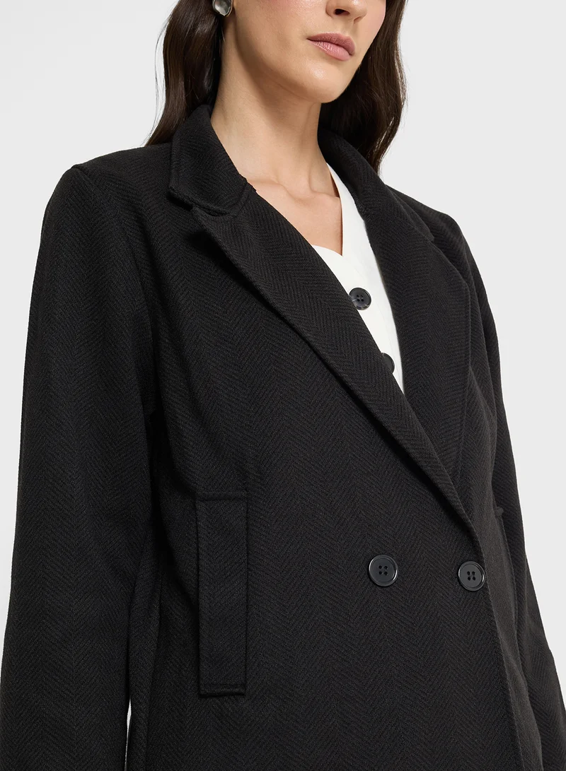 ELLA Mid Length Over Coat