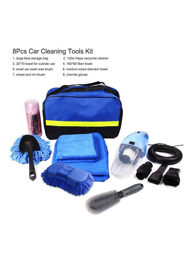NIBEMINENT 8-Piece Car Cleaning Tools Kit - Image 1