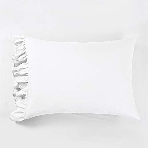 Lush Decor Reyna Ruffle, Full, White 6 Piece Set - Image 4