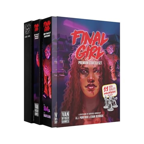 Van Ryder Games Horror Board Game Final Girl Starter Set Bad Times at Buddyland Core Box Feature Film Miniatures Solo or Cooperative Play for Teens Adults Ages 14 English Version - Image 1