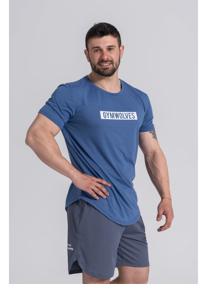 Gymwolves Men's Sports T-Shirt | Workout T-Shirt |  - Image 4
