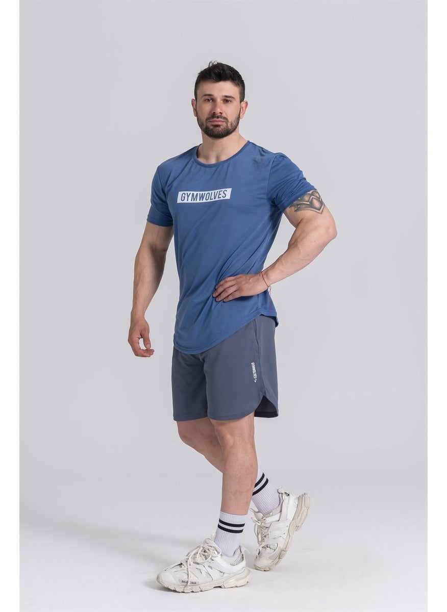 Gymwolves Men's Sports T-Shirt | Workout T-Shirt |  - Image 3