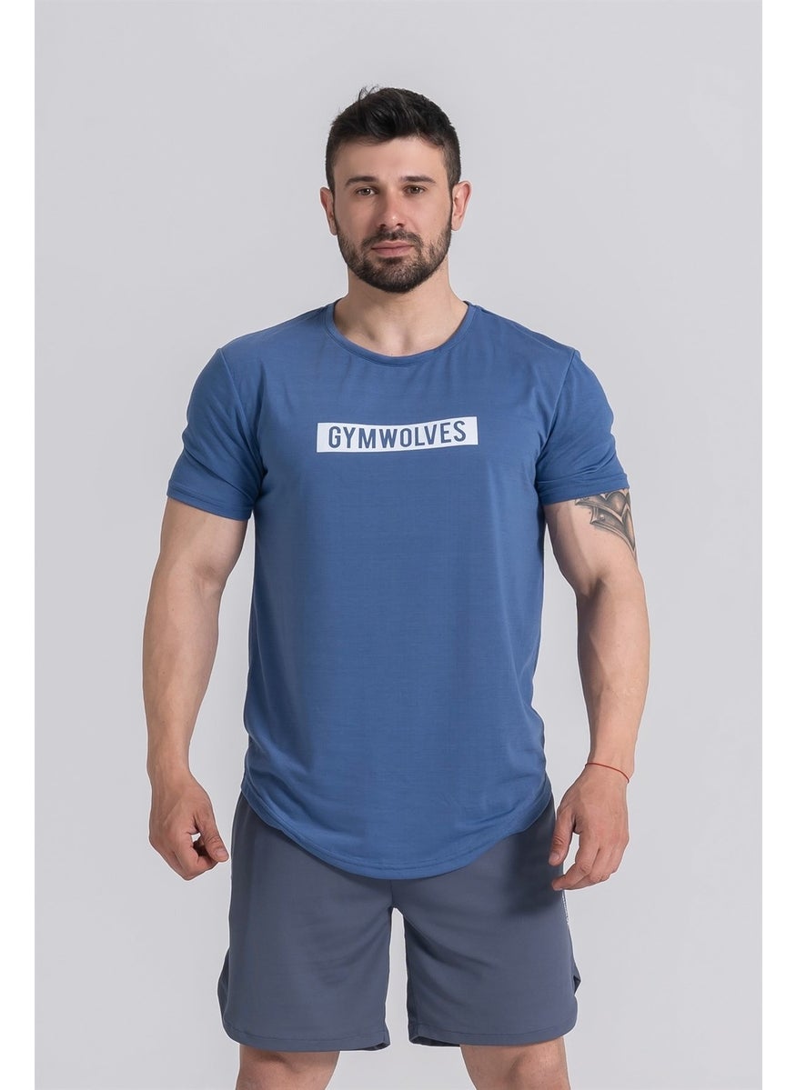 Gymwolves Men's Sports T-Shirt | Workout T-Shirt |  - Image 1