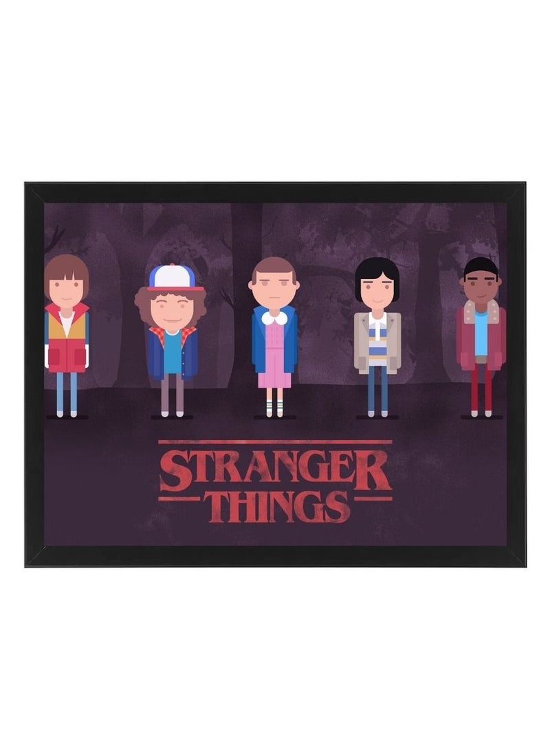 RKN Stranger Things Wallpaper Wall Art Poster Frame 30x40 cm - Image 2